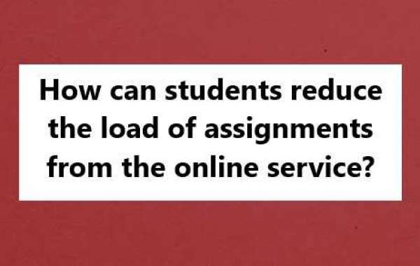 How can students reduce the load of assignments from the online service?