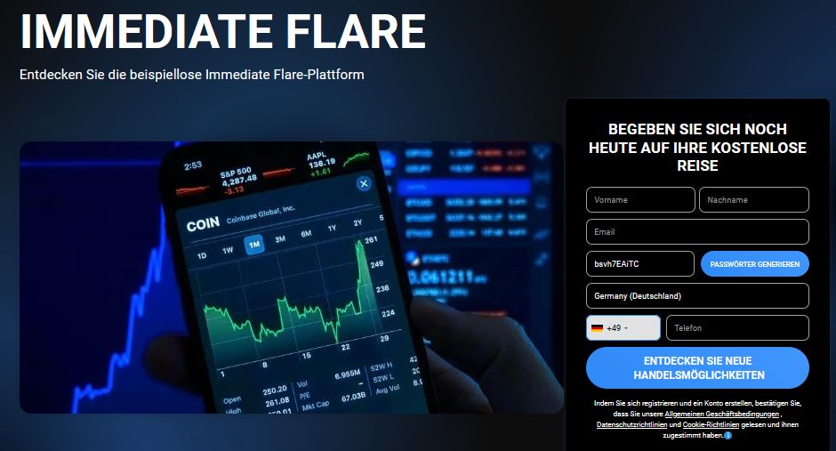 Immediate Flare Erfahrungen 2024 – Seriös Oder Eine Fake-Trading-App?