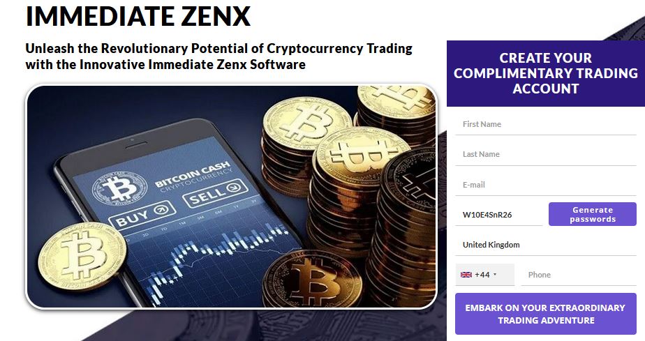 Immediate Zenx {Reviews 2024} - Legit Crypto Trading Platform or Scam?